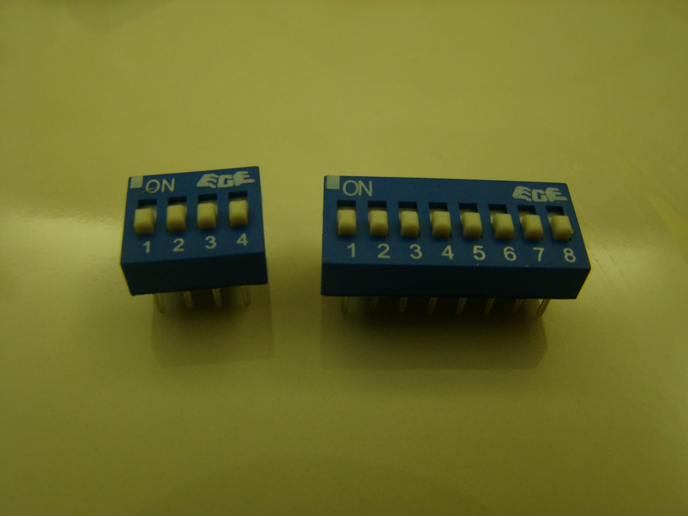  Interrupteurs dit roues codeuses 4, 5, 6 contacts - CODE EL 064
