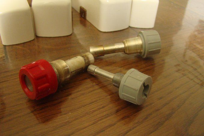 Porte fusible ancien pour électricité domestique - Code PR 08